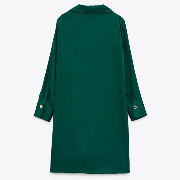 🍒SOLD🍒•ZARA silk cardigan• - Picture 2 of 3